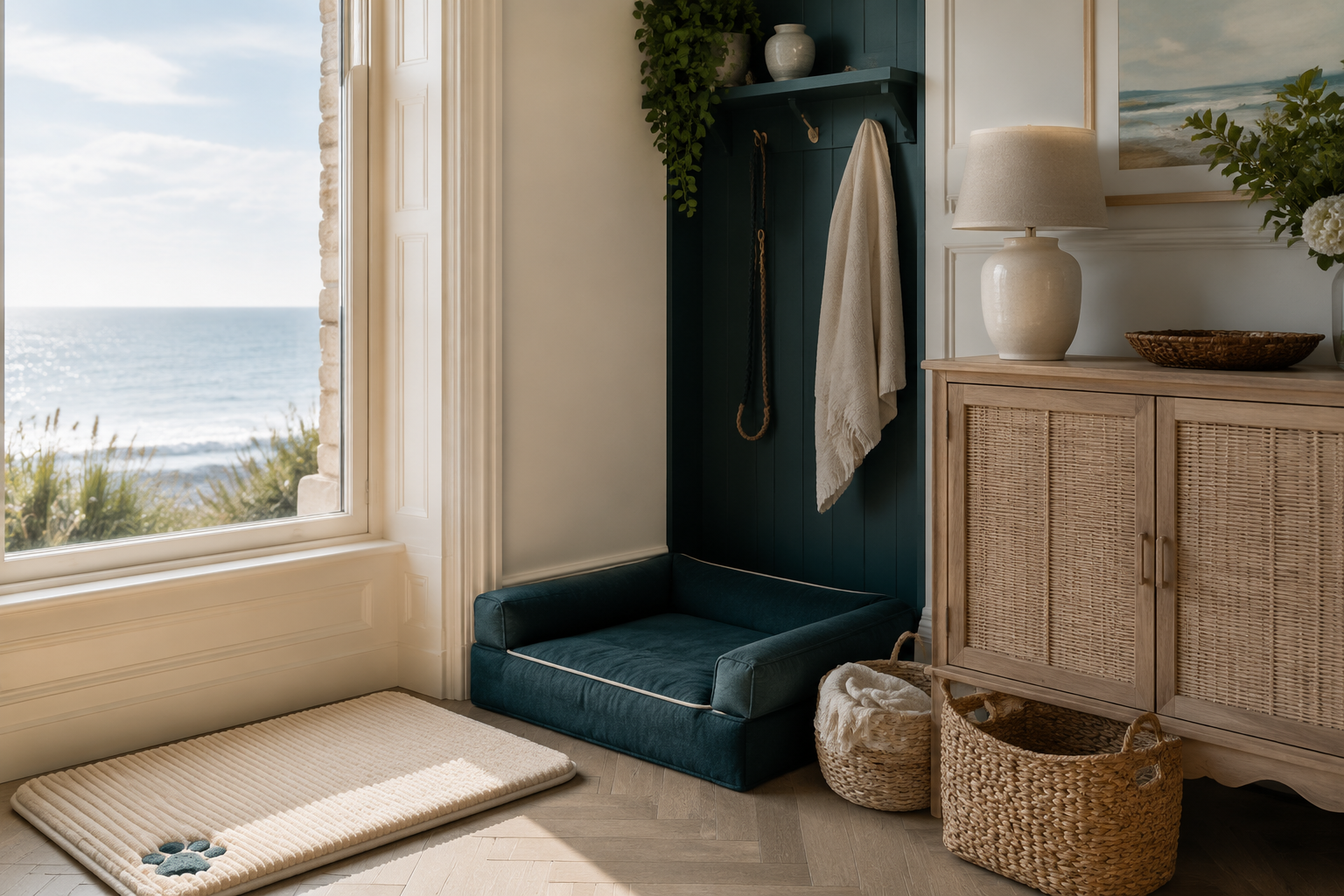Coastal Prestige pet lounge corner