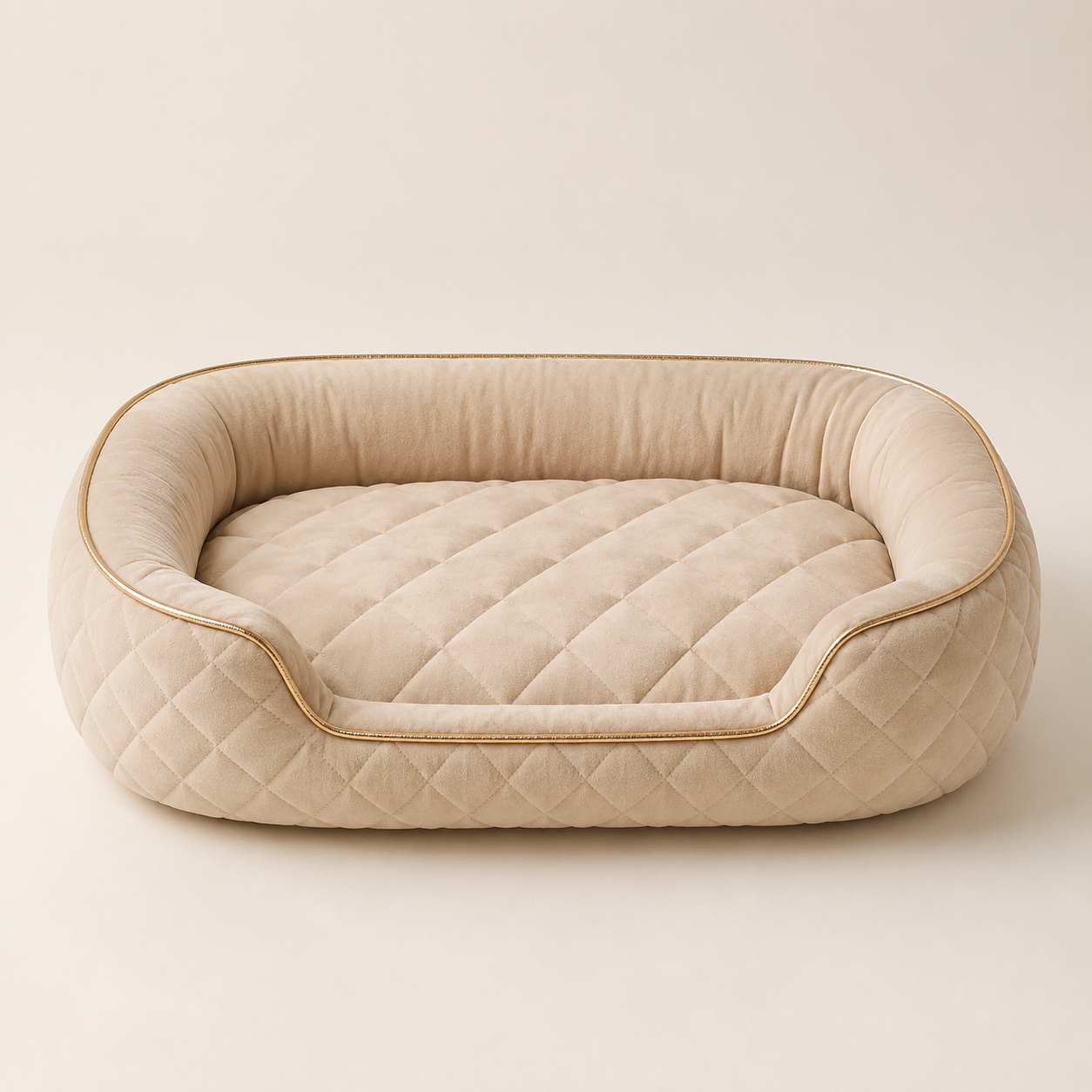Champagne Bolster Bed