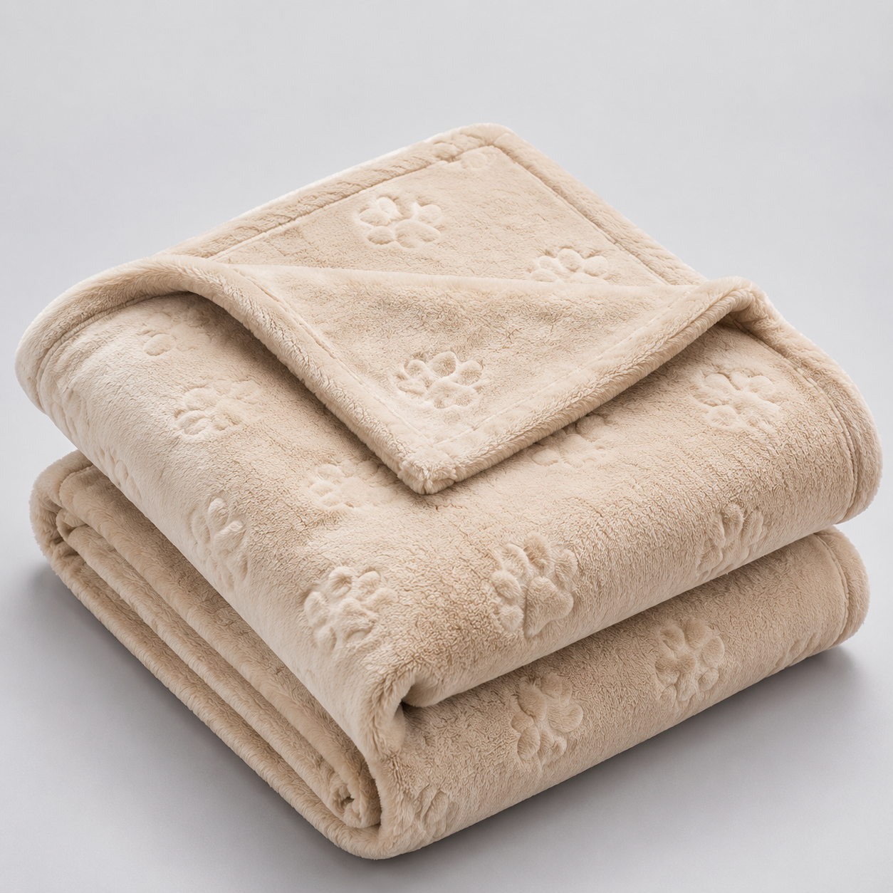 Champagne Fleece Throw